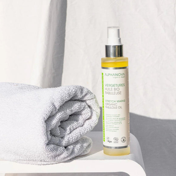 Alphanova Organic Mum Fabulous Organic Stretch Mark Oil - 100ml