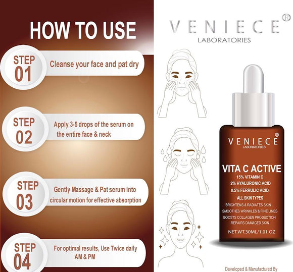 Veniece Vita C Active Serum - 30 ml