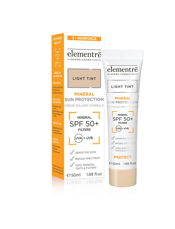 Elementre Mineral Sun Protection Tinted SPF50 - 50 ml