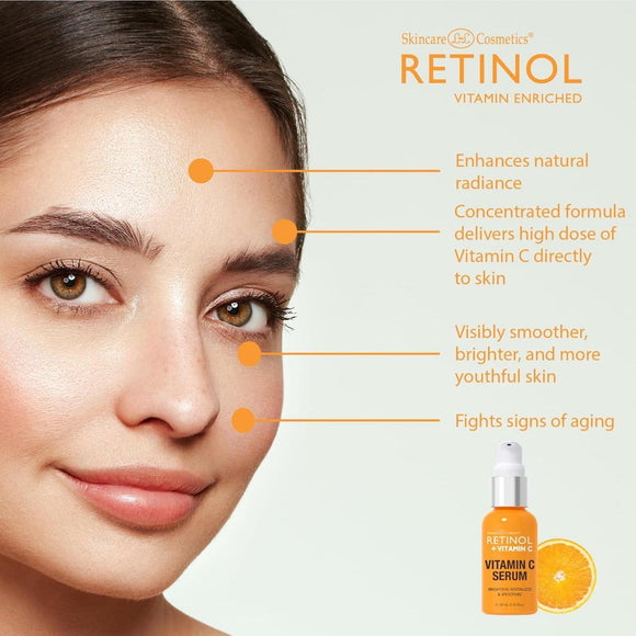 Retinol Vitamin C Serum - 30 ml