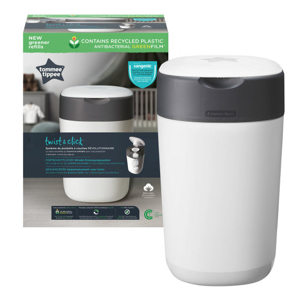 Tommee Tippee Twist Click Advanced Nappy Disposal System GLOW55