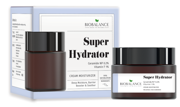 Bio Balance Super Hydrator Cream Moisturizing Ceramide Np 0.2% + Vitamin F 1%- 50 ml