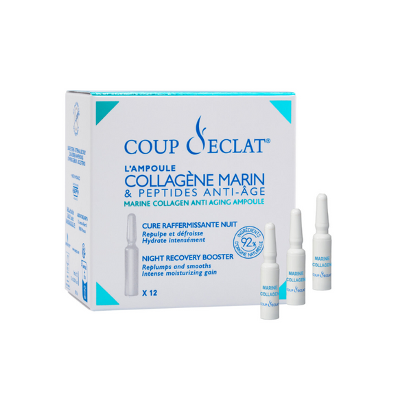 Coup D'eclat Marine Facial Collagen Vials - 12 Vials