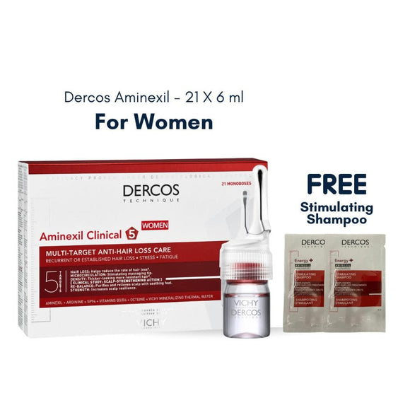 Dercos Aminexil For Women 21 X 6 ml