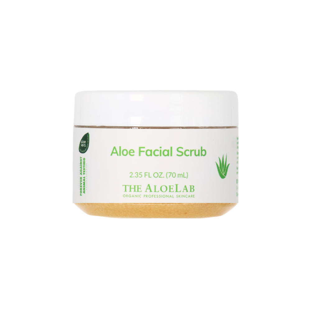 AloeLab Fresh-skin, Aloe Facial Scrub - 70 ml | GLOW55