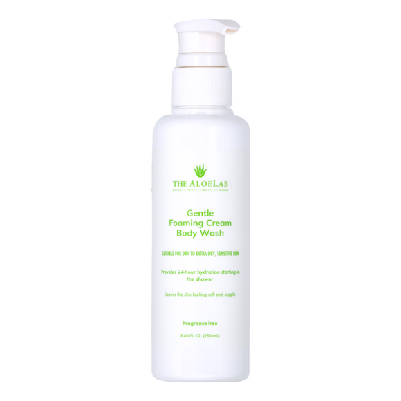 AloeLab Gentle Foaming Cream Body Wash Fragrance Free - 250 ml