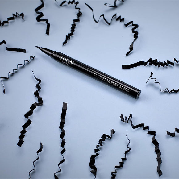 IDUN MINERALS - Liquid Eye Pen Black - 0.6 ml