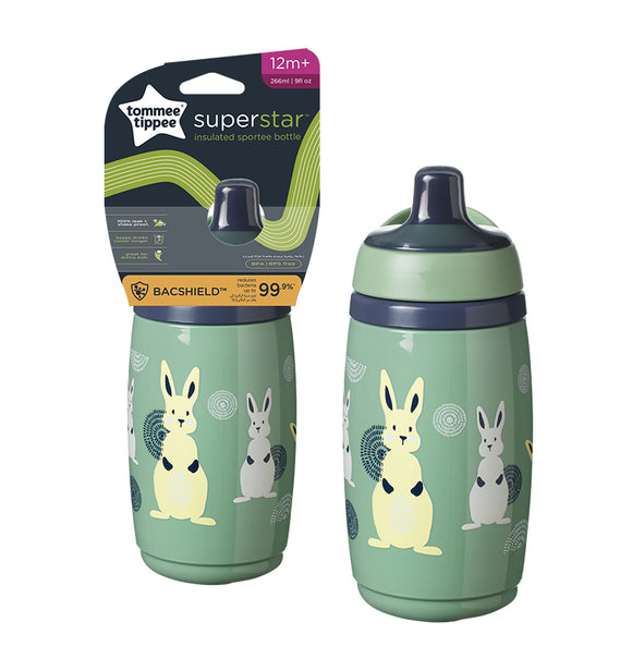 Tommee Tippee Superstar Insulated Sportee Bottle 266 ml 12 M+