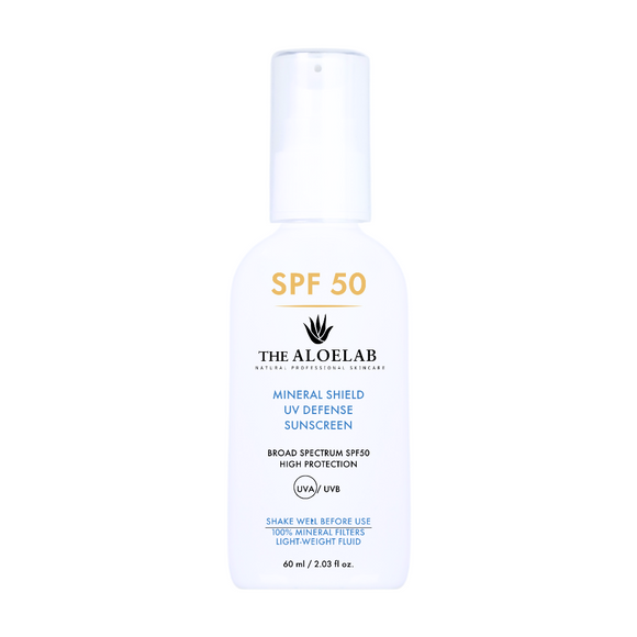AloeLab Mineral Shield UV Defense Sunscreen SPF 50 - 60 ml