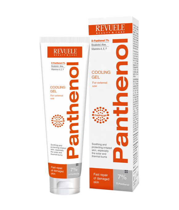 Revuele Panthenol Cooling Gel For Solar And Thermal Burns, 75ml
