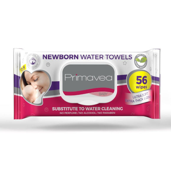 Primavea Natural Newborn Water Wipes * 56