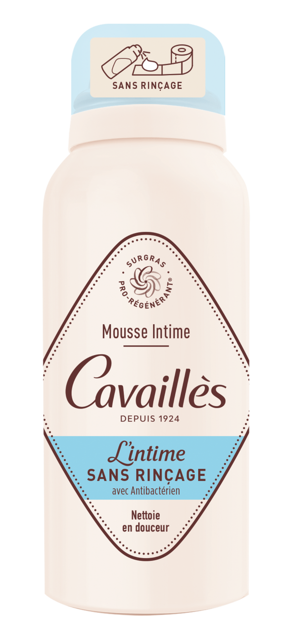 Roge Cavailles Anti Bacterial Intimate Foam Without Rinsing - 100 ml