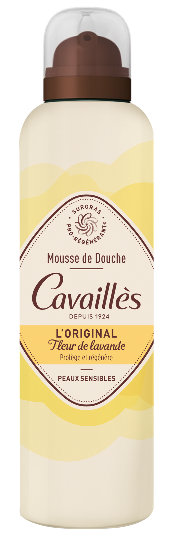 Roge Cavailles Lavender Pulp Shower Foam - 200 ml