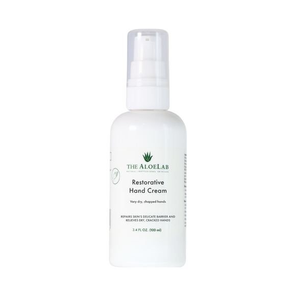 AloeLab Restorative Hand Cream For Dry, Chapped Hands - 100 ml