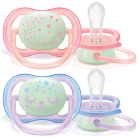 Avent 2 Ultra Air Night Soother 0-6 M - 0