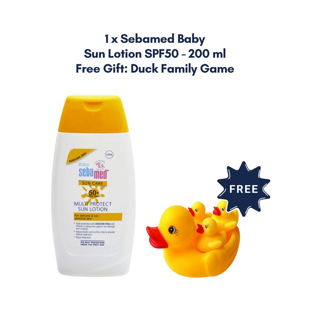 Sebamed Baby Sun Lotion SPF50 GLOW55