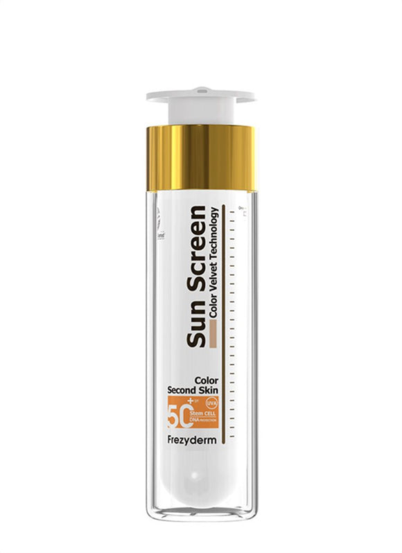 Frezyderm Sun Screen Color Velvet Face Cream Spf 50+ 50ml