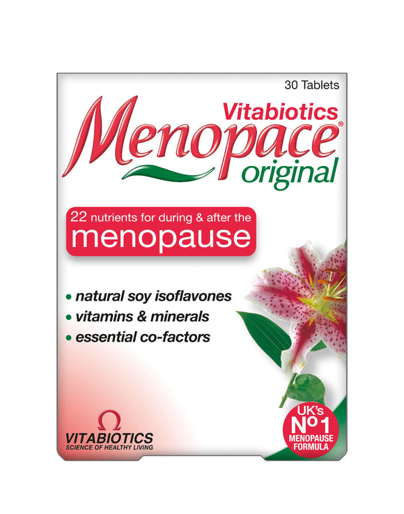 Vitabiotics Menopace Original - 30 Tablets