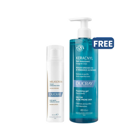 Ducray Melascreen Anti-Spots Radiance With A Free Keracnyl Wash