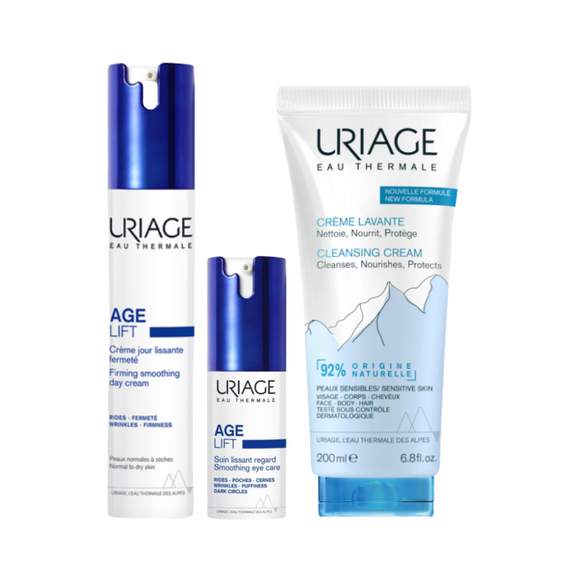 Uriage Age Lift Dry Skin Routine