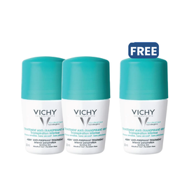 Vichy Anti-Perspirant Roll On Buy 2 Get 1