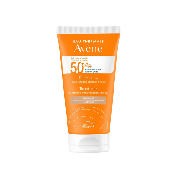 Avene Fluid Tinted SPF 50+ With Triasorb+ - 50 ml