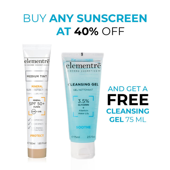 Elementre Mineral Sun Protection Tinted SPF50 - 50 ml