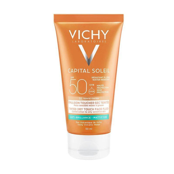 Capital Soleil BB Tinted Dry Touch Face Fluid SPF50+ 50 ml