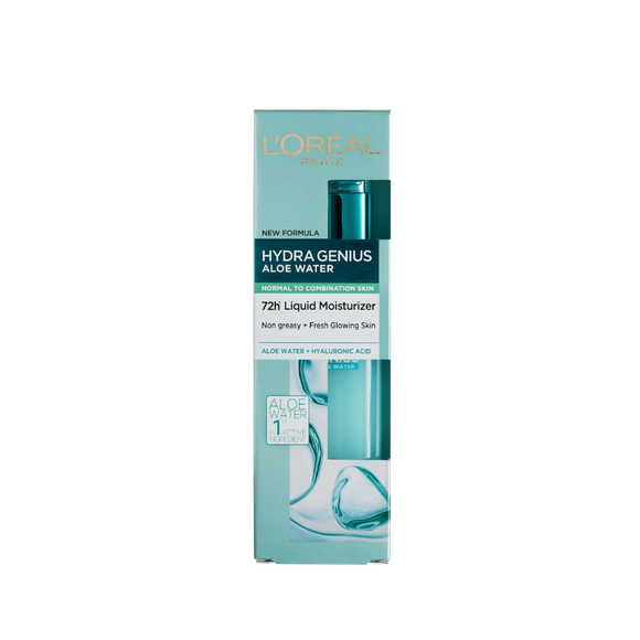 L'oreal Paris Hydra Genius Waters Moisturizer Normal To Combination Skin 70 ml