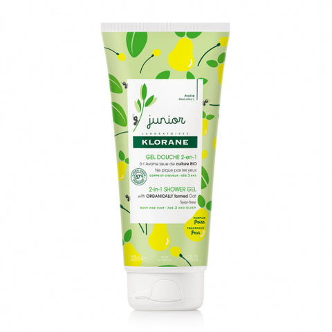 Klorane Junior Body And Hair Pear Shower Gel 200 ml