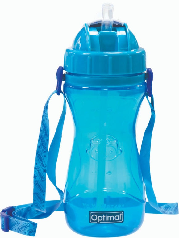 Optimal Wide Neck Straw Bottle 500 ml