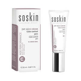 SoSkin Cc Color Control 3 In 1 Cream SPF30