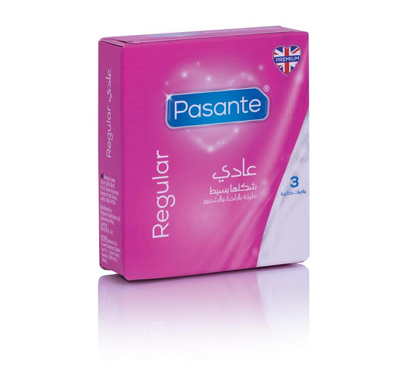 Pasante Regular, 3 Condoms