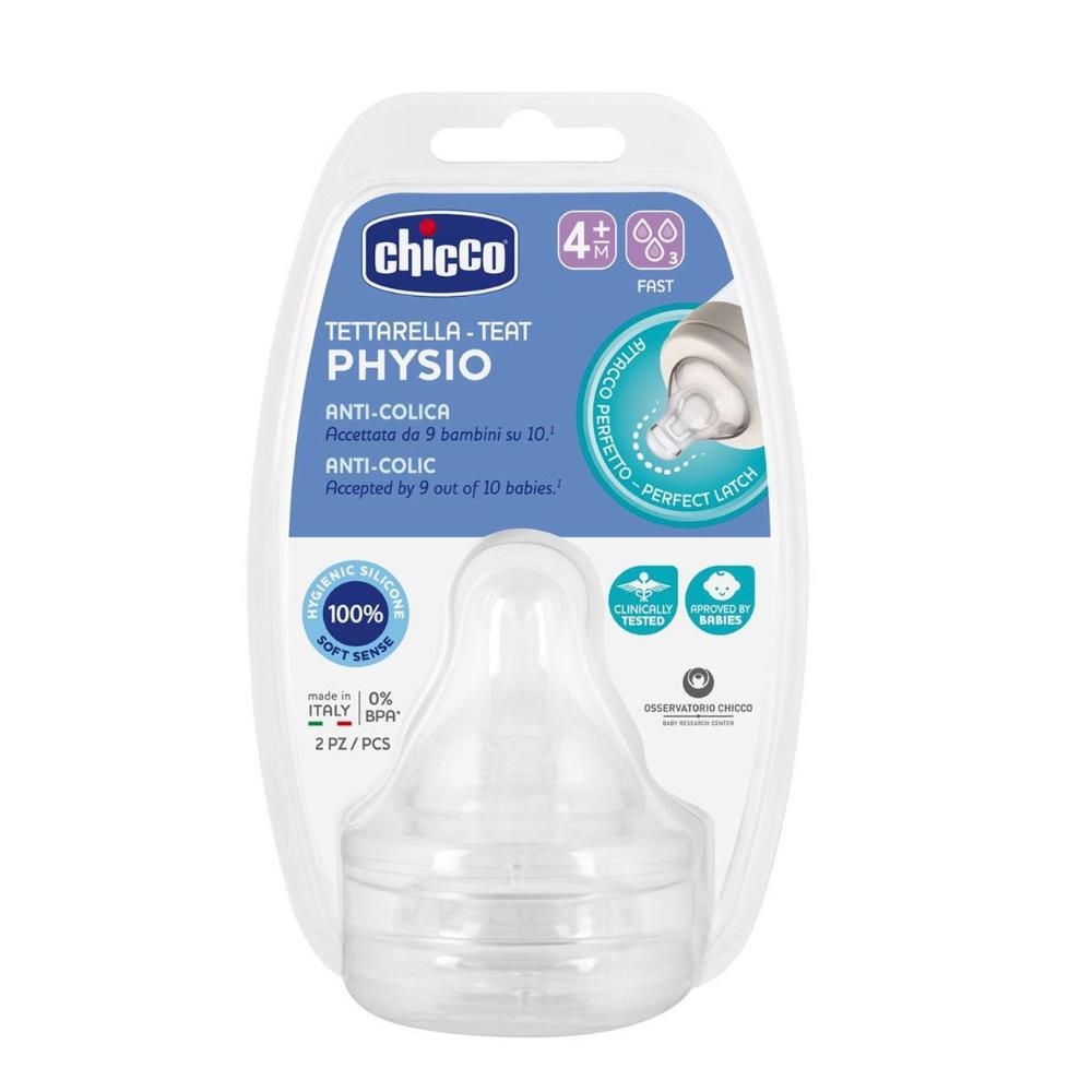 Chicco Teats Perfect 4M+ Fast Flow