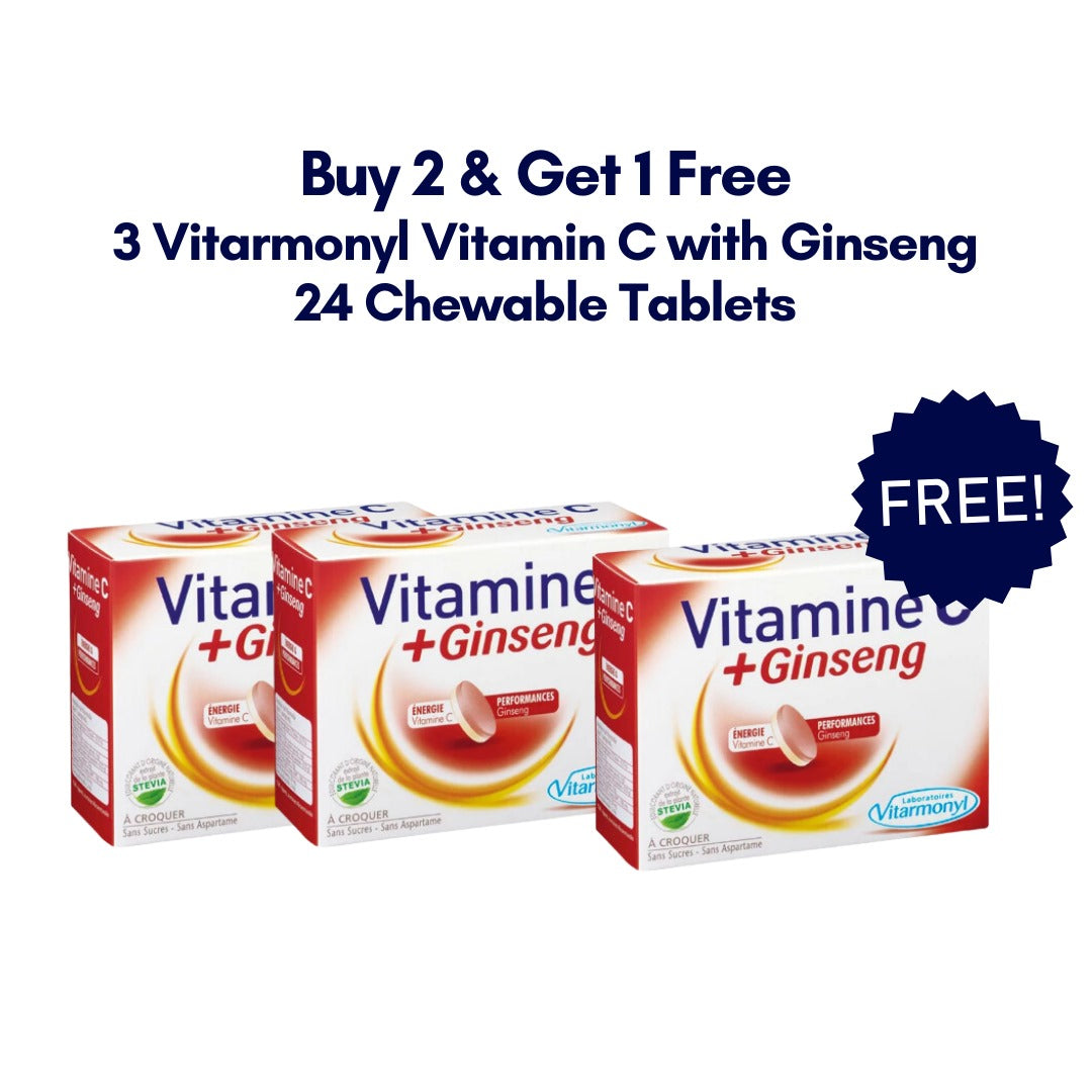 Buy 2 & Get 1 for Free - Vitarmonyl Vitamin C + Ginseng