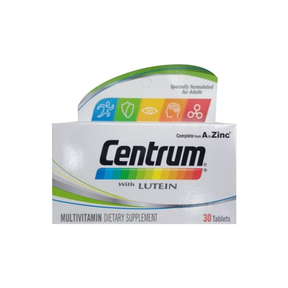 Centrum With Lutein – 30 Tablets