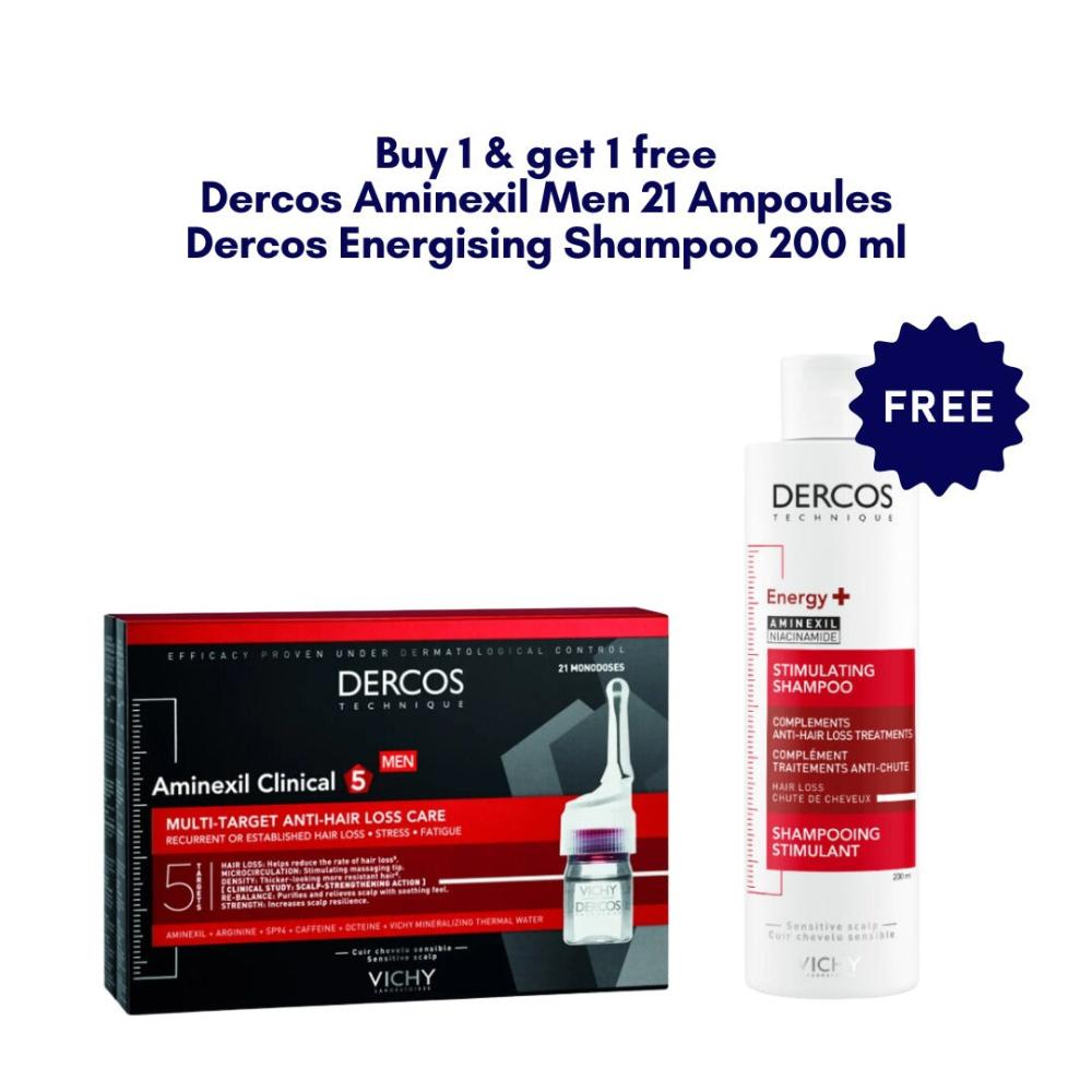 Dercos Aminexil For Men 21 X 6 ml