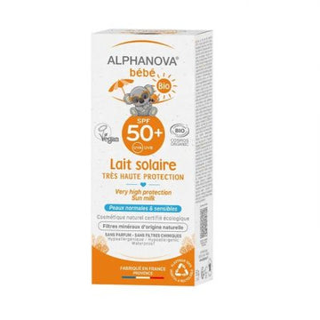 Alphanova  Bébé Organic Mineral Baby Sun Milk Protection Spf 50 - 50 ml
