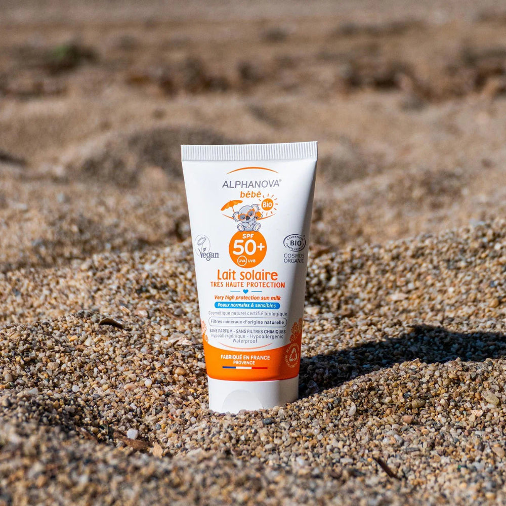 Alphanova  Bébé Organic Mineral Baby Sun Milk Protection Spf 50 - 50 ml