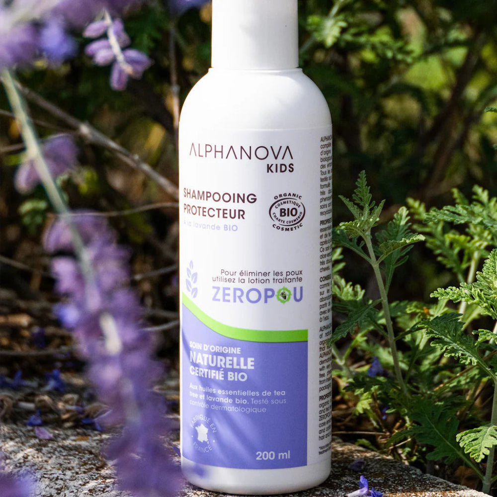 Alphanova Kids Head Lice Prevention Organic Lavender Shampoo - 200 ml - 0