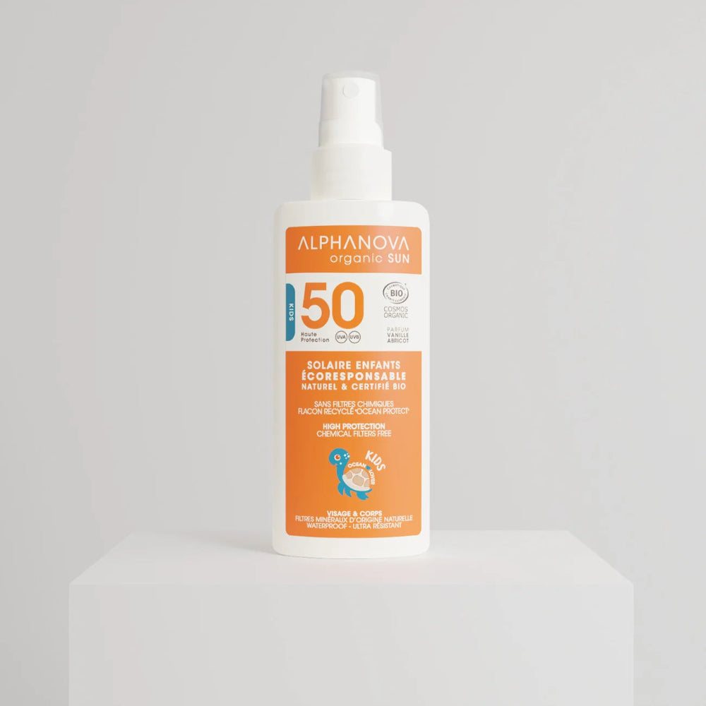 Alphanova Sun Organic Certified Kids Sun Spray SPF50 - 125 G - 0