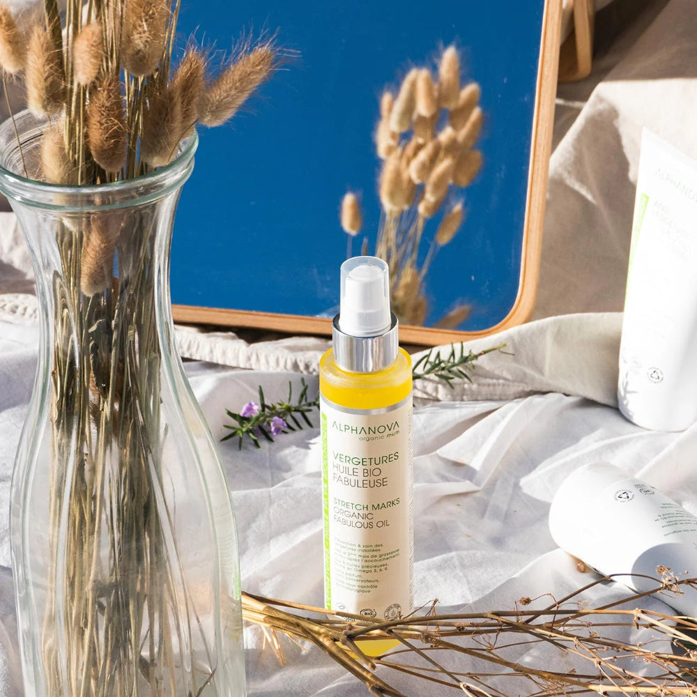 Alphanova Organic Mum Fabulous Organic Stretch Mark Oil - 100ml