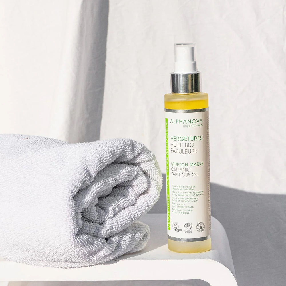 Alphanova Organic Mum Fabulous Organic Stretch Mark Oil - 100ml - 0
