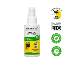 Alphanova Santé Anti-mosquito Temperate Zone - 75 ml - 0
