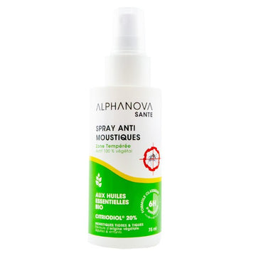 Alphanova Santé Anti-mosquito Temperate Zone - 75 ml