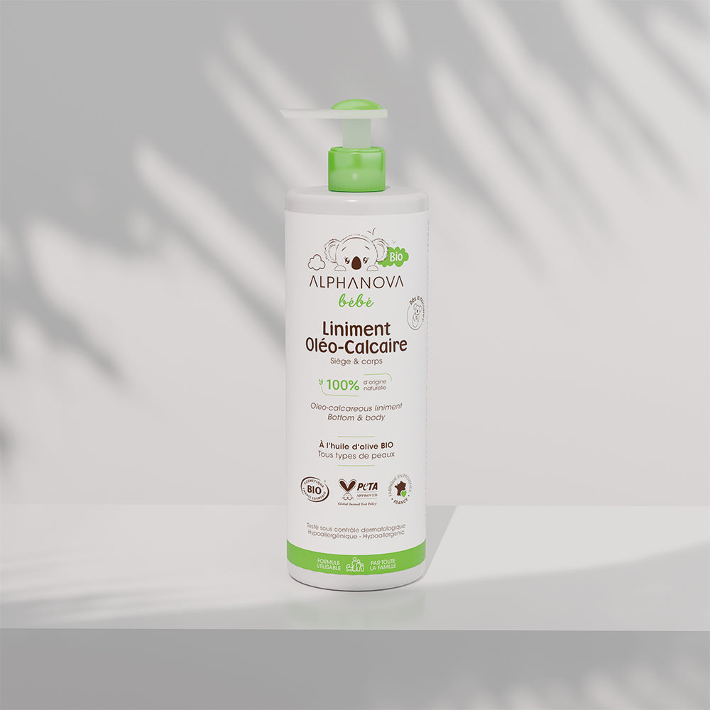 Alphanova Bébé Organic Liniment Oleo Calcaire - 500 ml - 0