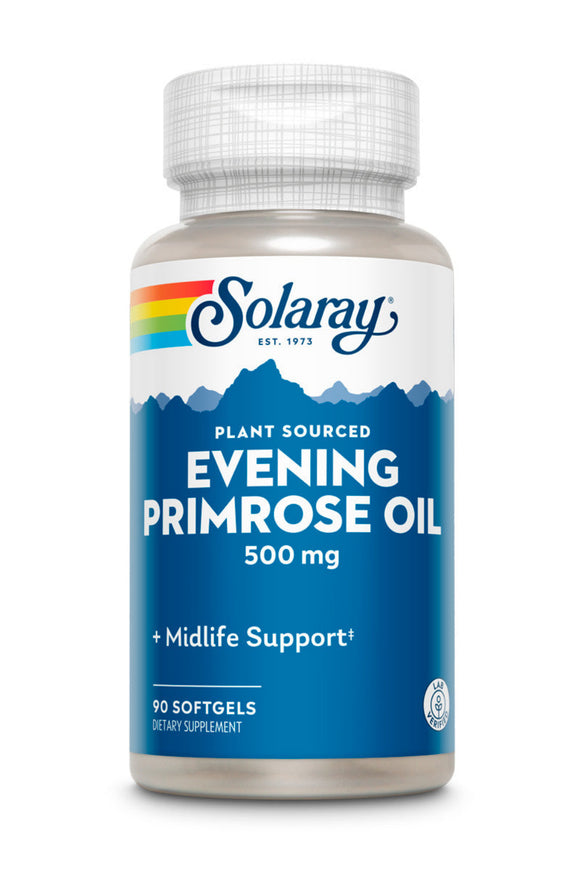 Solaray Evening Primrose 500 mg - 90 Capsules