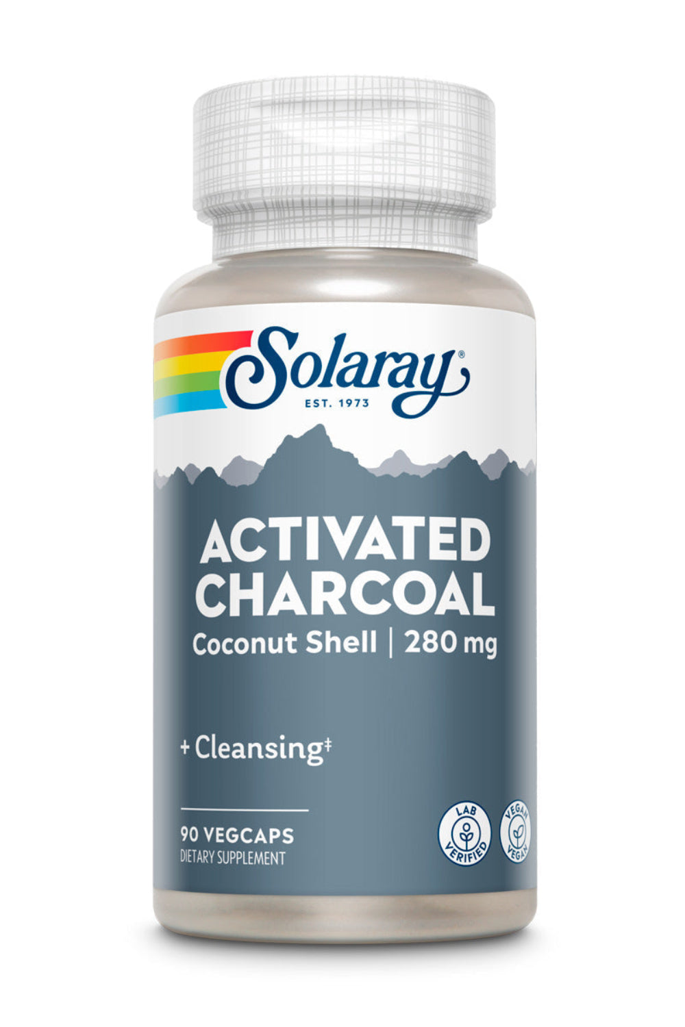 Solaray Activated Charcoal - 280 mg