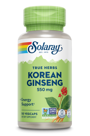Solaray Ginseng Korean 550 mg - 50 Capsules
