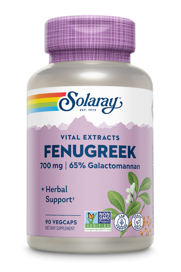 Solaray Fenugreek Seed Extract - 90 Capsules